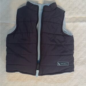 Eddie Bauer Kids' Dark Blue Puffer Vest Sz 18mth